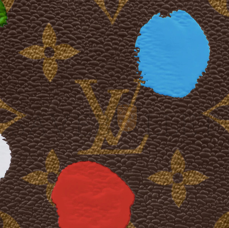 LOUIS VUITTON YAYOI KUSAMA KEEPALL BANDOULIERE 45 M46377 (45*27*20cm)